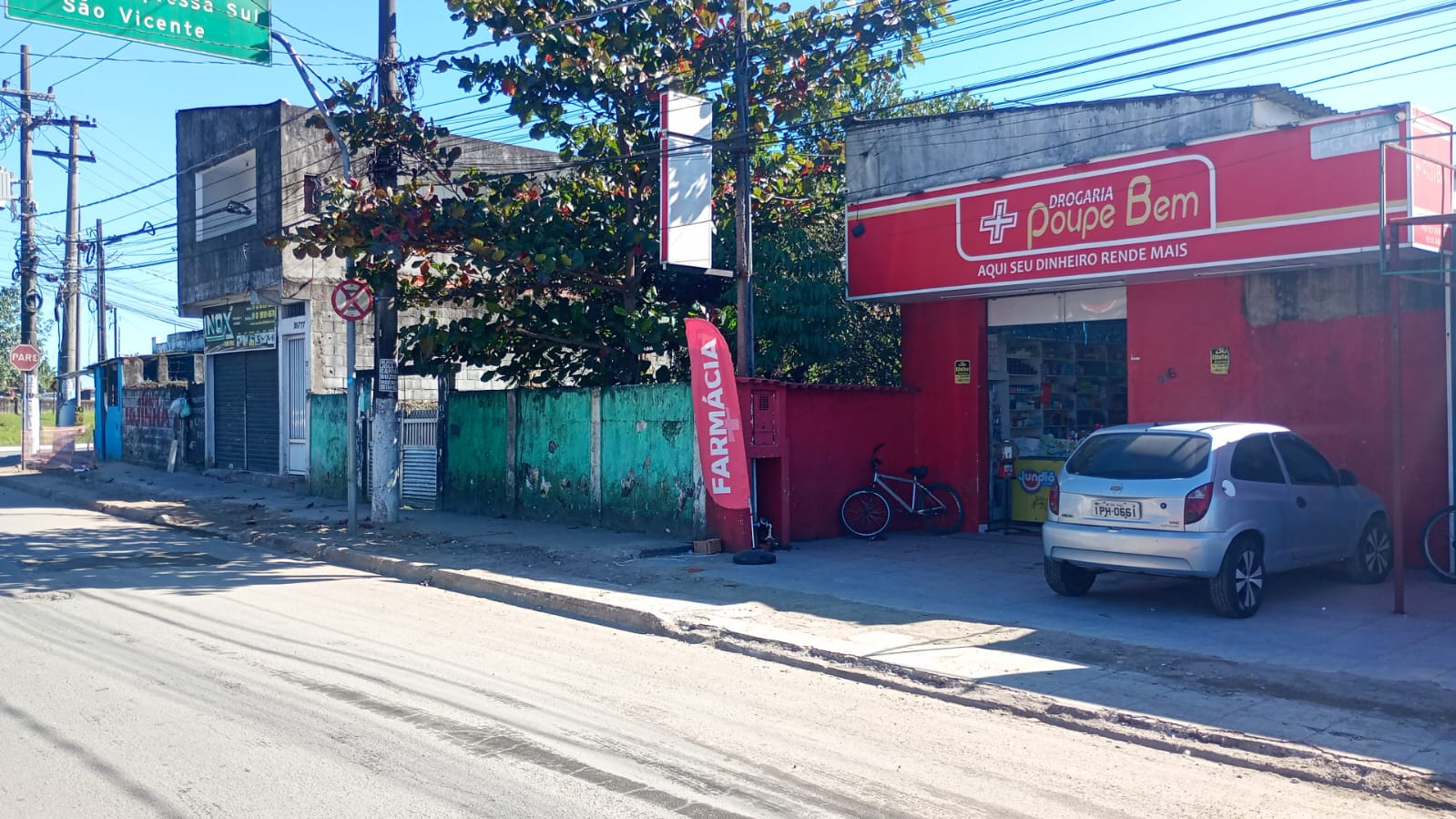 Fachada da loja